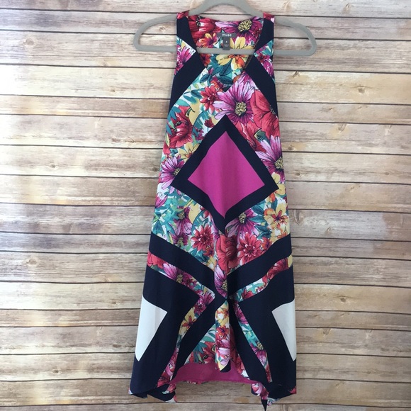 NWT Muse flowy floral sleeveless dress - Picture 6 of 7